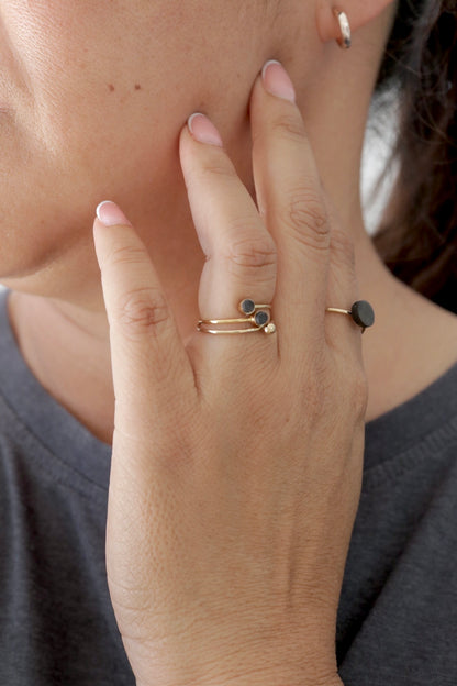 Jayde ring stack - LAST PAIRS