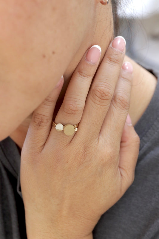 Amelie ring stack